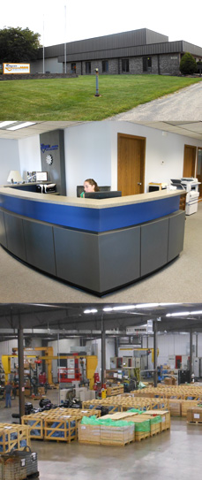 photo of new building, photo of reception area, photo of inside shop